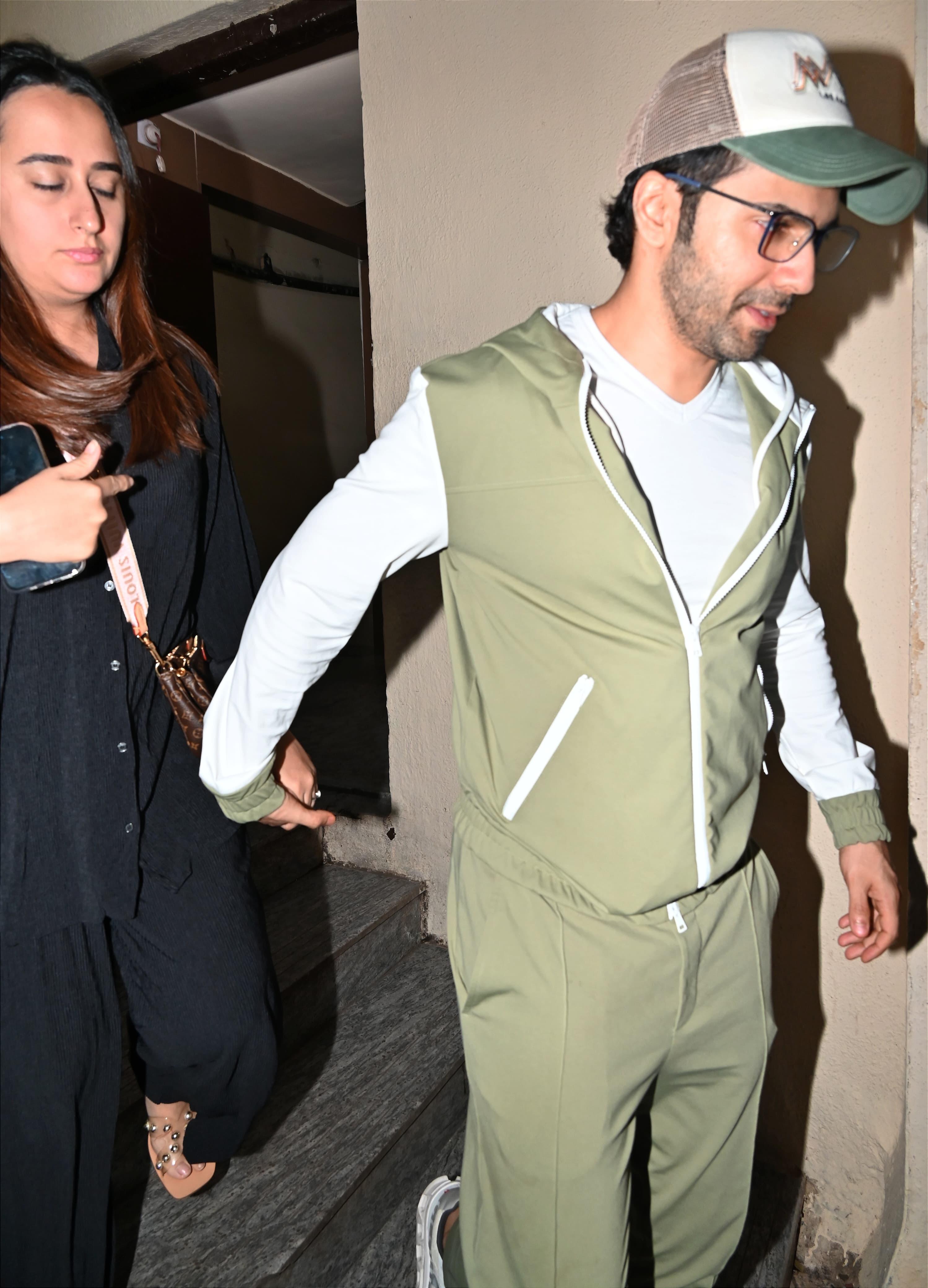 New parents Varun Dhawan and Natasha Dalal had a late-night movie date