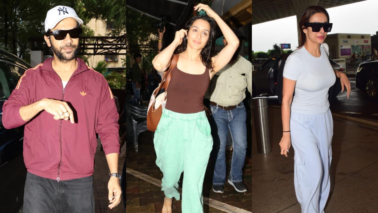Spotted in the city: Shraddha Kapoor, Rajkummar Rao, Malaika Arora and others