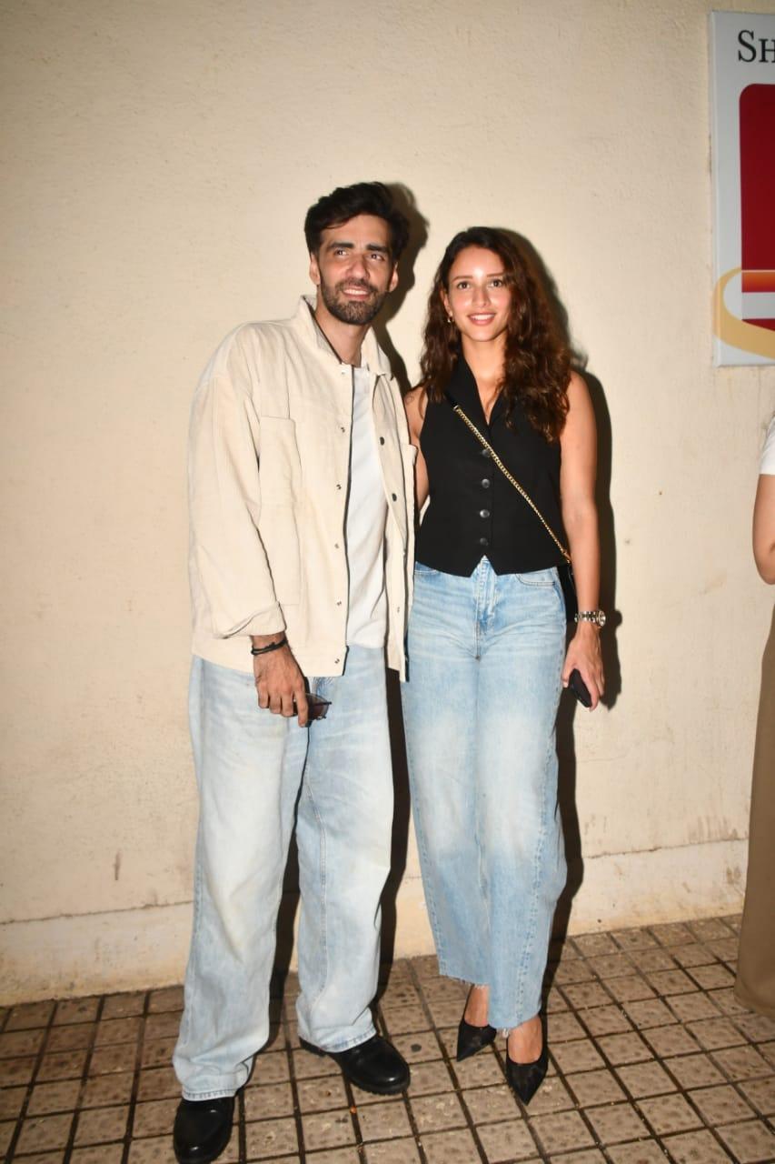 Triptii Dimri and Avinash Tiwary was snapped outside Juhu PVR