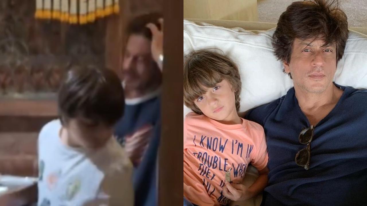 Shah Rukh Khan and AbRam spotted in New York City, fans lose it