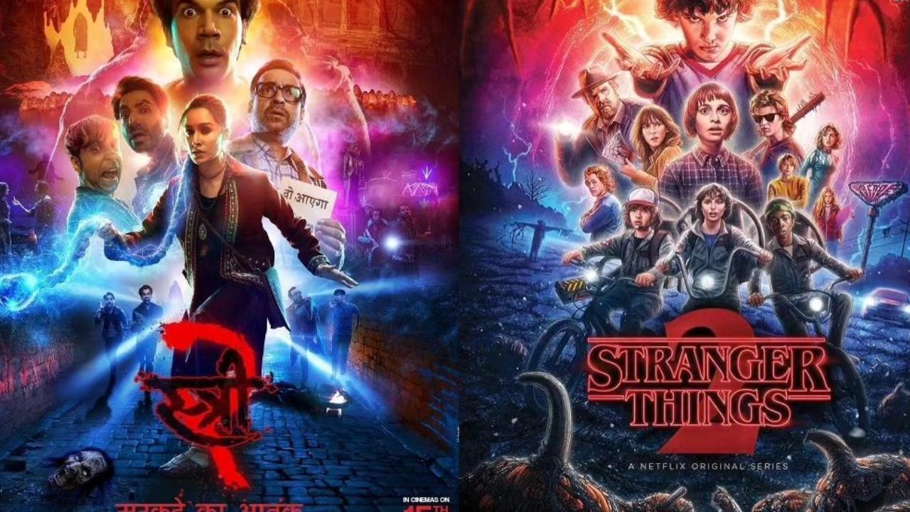 Shraddha Kapoor's 'Stree 2' poster copied from 'Stranger Things'? Netizens think so 