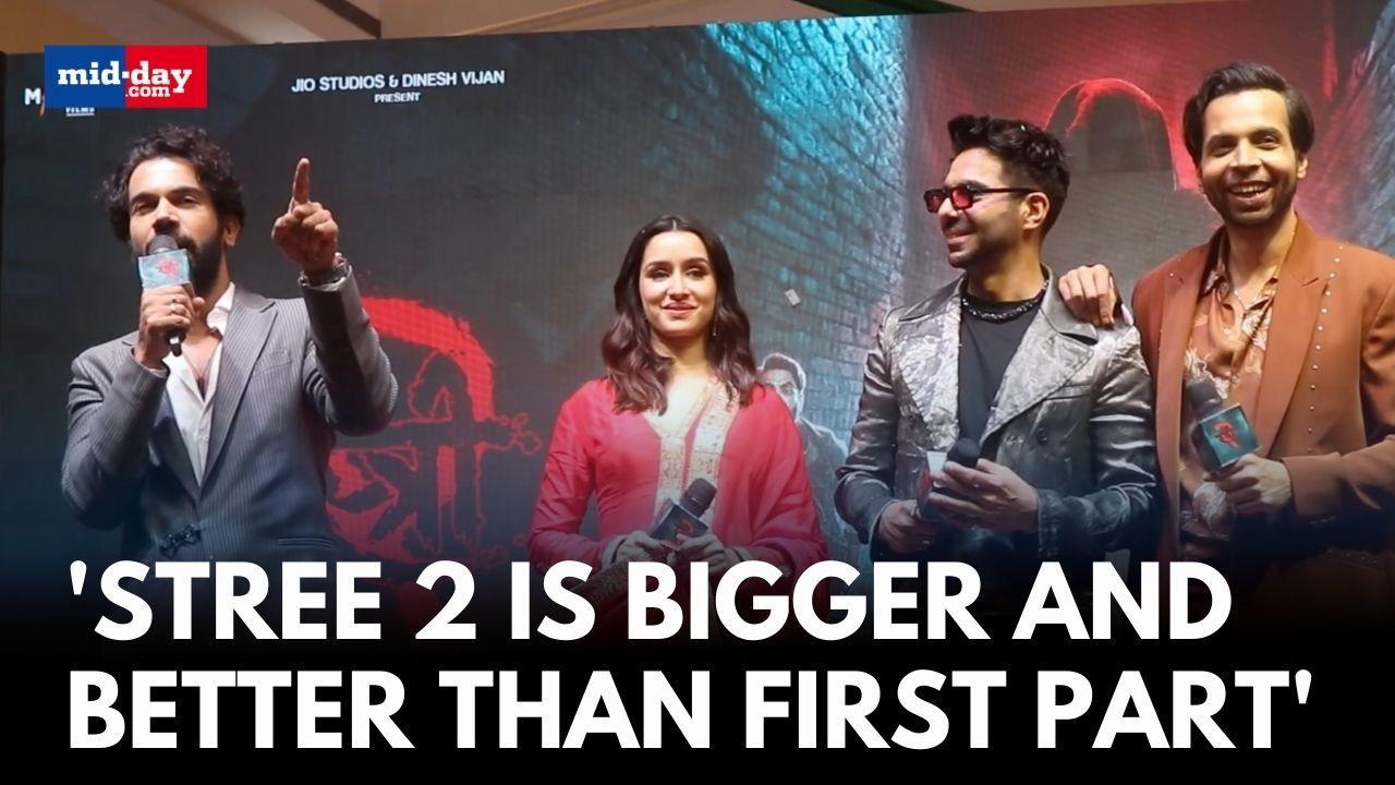 'Stree 2' fever takes over Gurgaon I Rajkummar Rao I Shraddha Kapoor