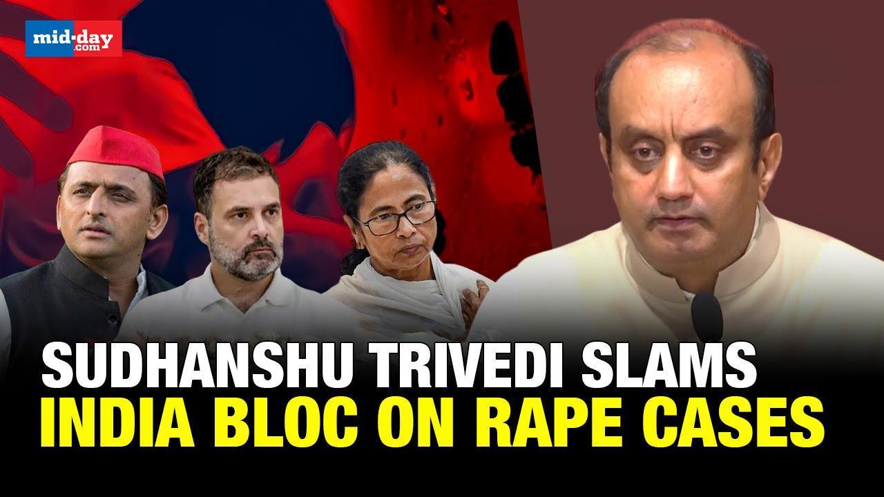 Sudhanshu Trivedi blasts opposition over the recent criminal cases - Watch video