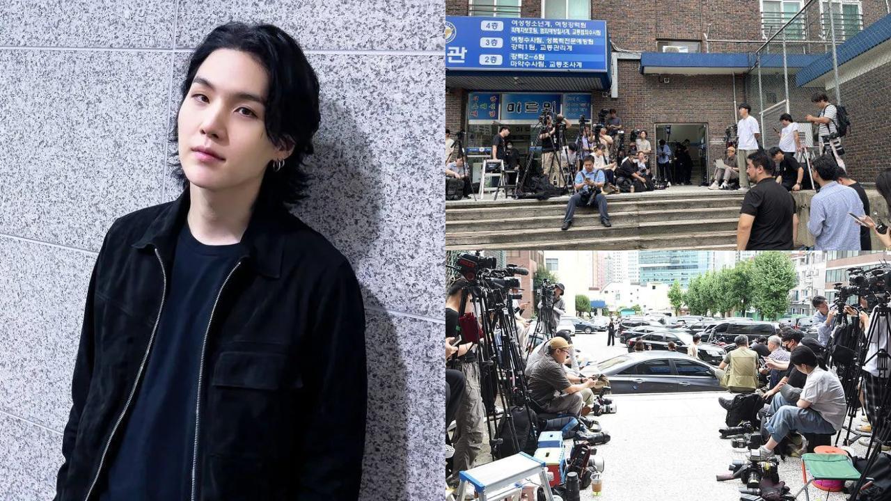 Was BTS Suga summoned in drunk driving case? K-media waits outside police station for hours