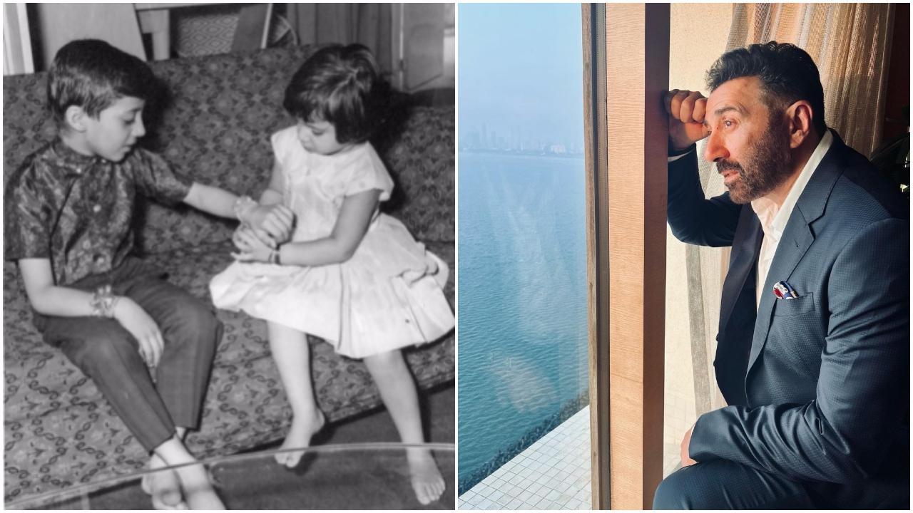 Sunny Deol shares childhood photo with sister on Raksha Bandhan, see here
