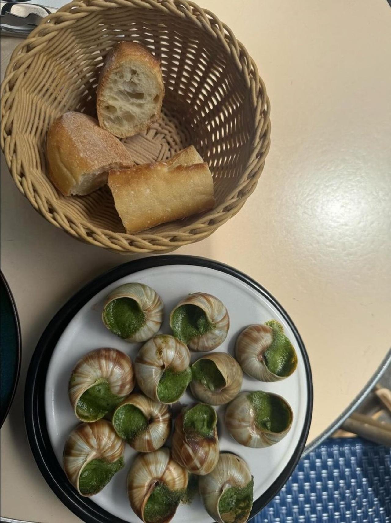 The actress also shared glimpses from the women’s boxing match which she attended and an entire plate of snails that she relished.