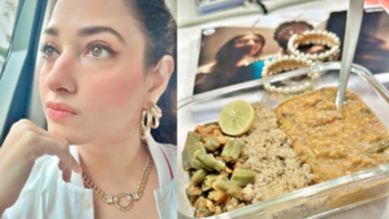 What is in Tamannaah Bhatia's dabba? Actress gives a glimpse of her lunch