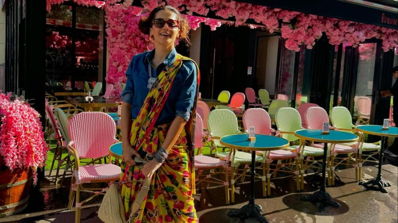 Taapsee Pannu on her love for sarees: For me, it is my casual and holiday attire'