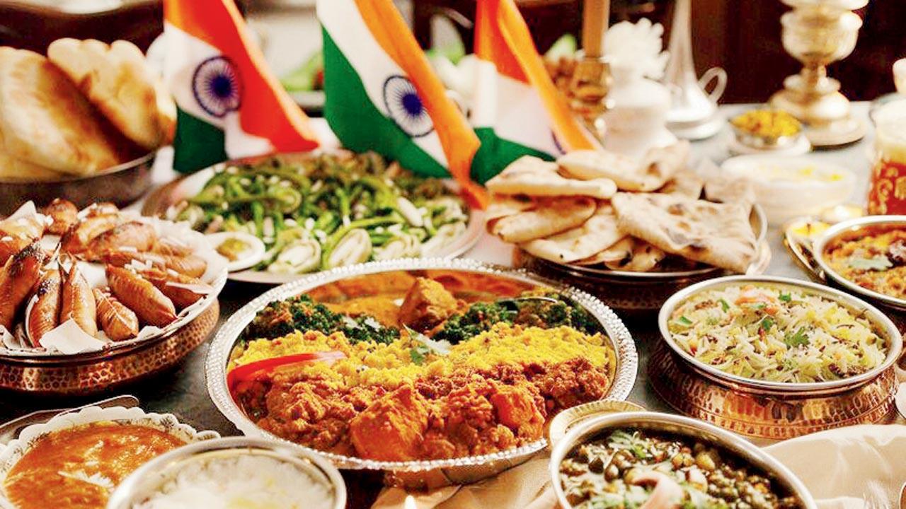 The special lunch will feature diverse regional fare from across India
