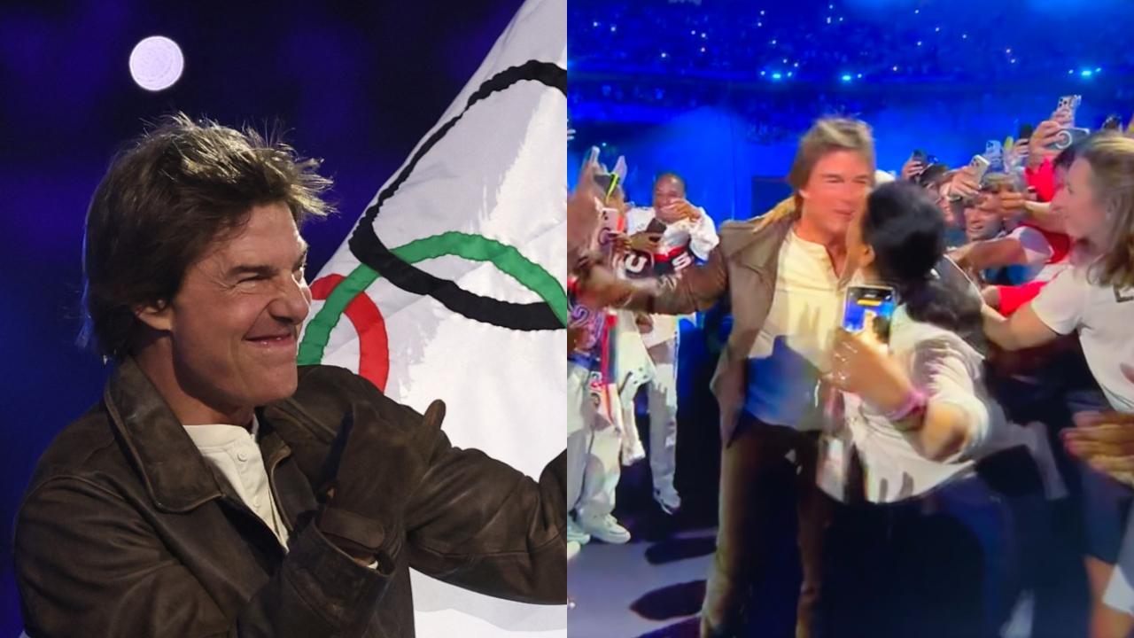 ‘That’s harassment’: Internet reacts to Tom Cruise being forcibly kissed by woman at Paris Olympics closing ceremony 