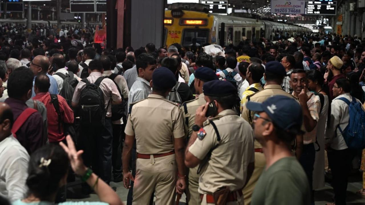 In view of the protest, the Railway Protection Force (RPF) deployed additional personnel at stations on the Kalyan-Karjat section of Central Railway, Nila said