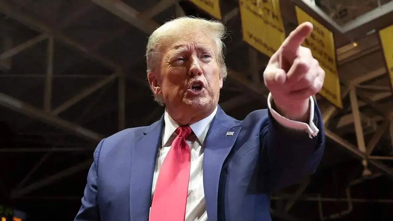 Harris scared to do an interview on her own: Donald Trump's election campaign