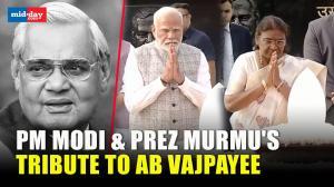 Atal Bihari Vajpayee Death Anniversary: PM Modi, Prez Murmu pay tribute - Watch