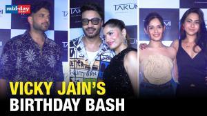 Ankita Lokhande, Jannat Zubair, Karan Kundra attend Vicky Jain’s Birthday Bash
