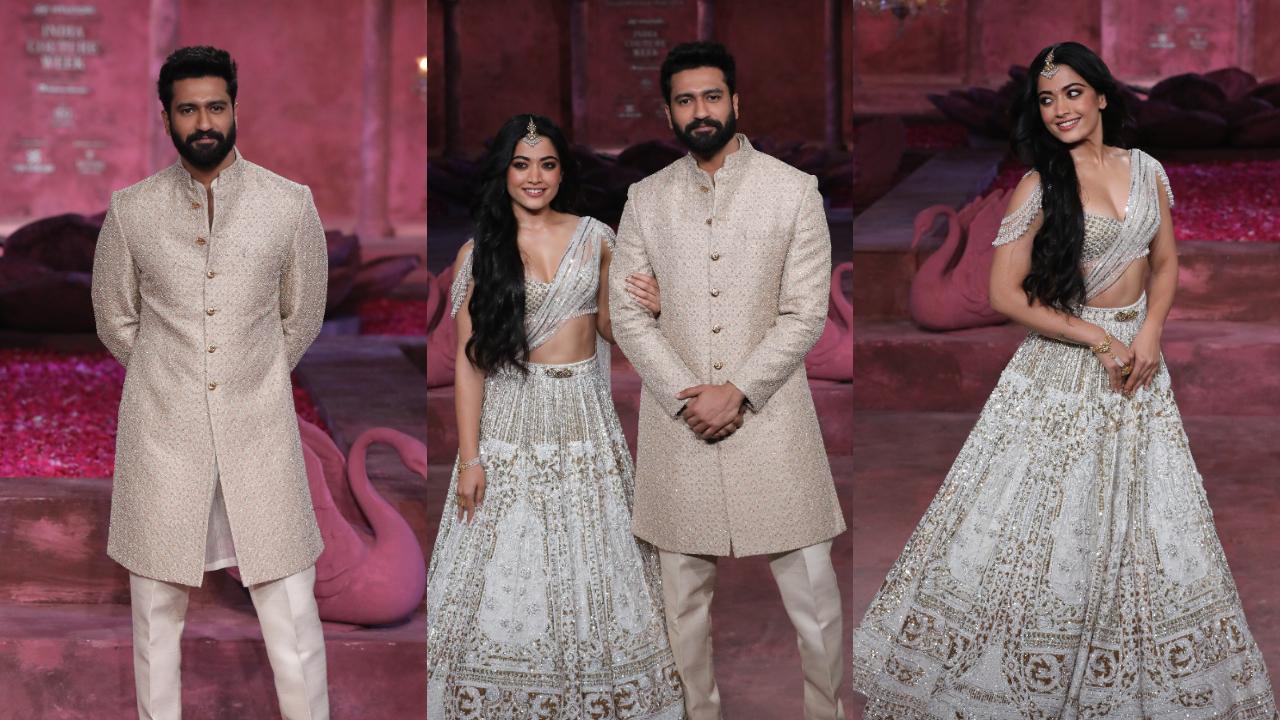 Rashmika Mandanna, Vicky Kaushal at India Couture Week 2024