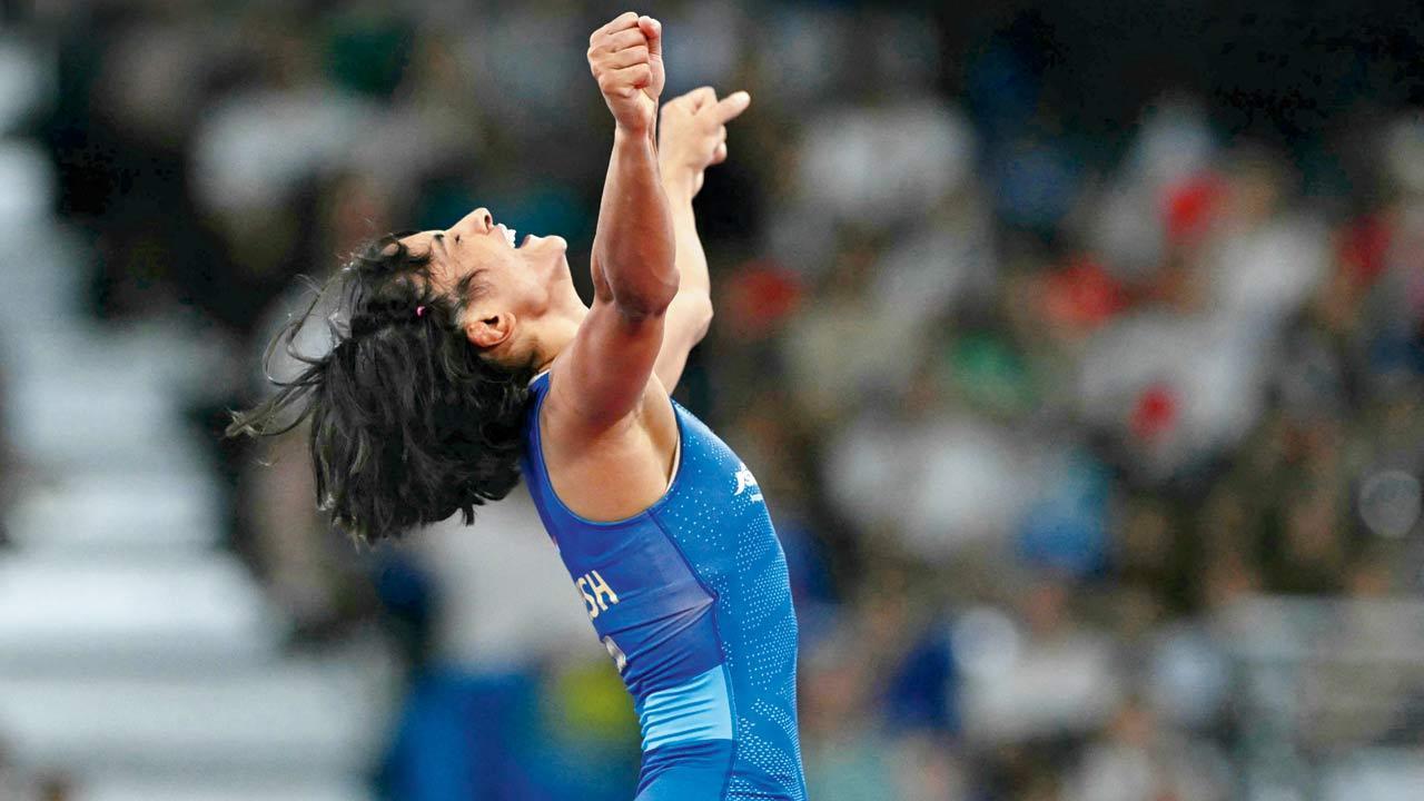 Paris Olympics 2024: India's Vinesh Phogat seals the final berth in 50kg wrestling category