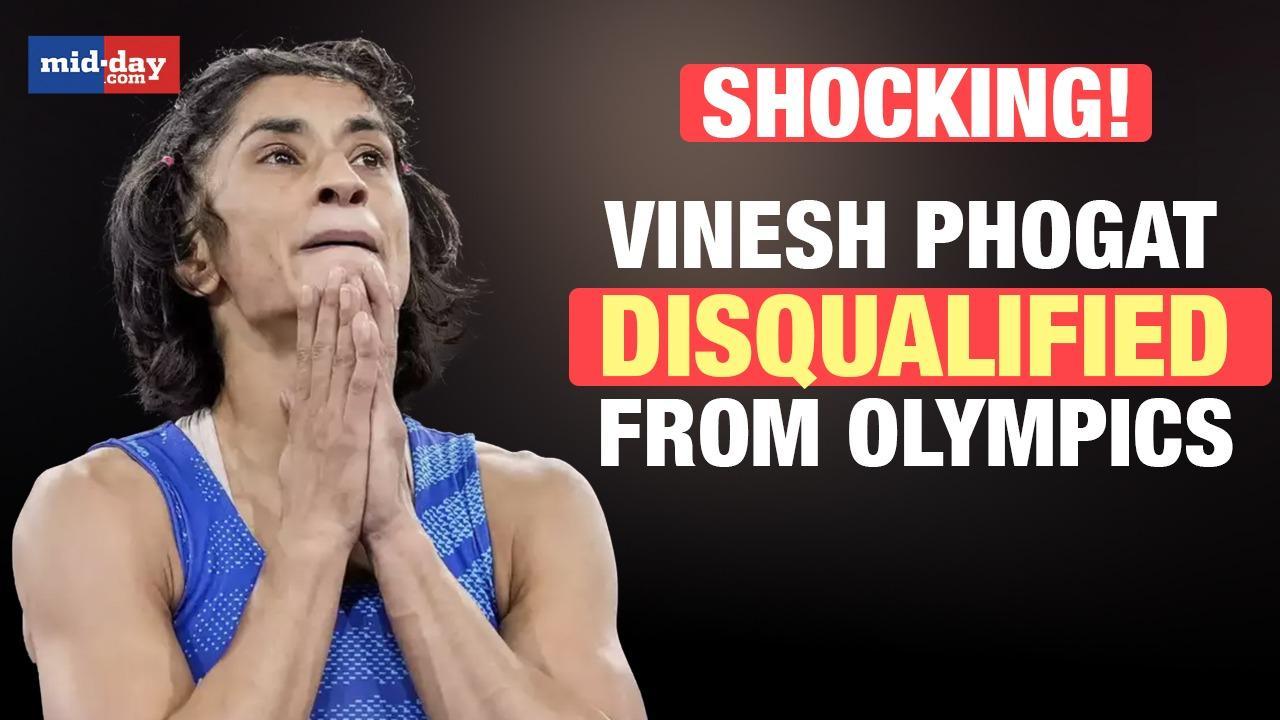 Paris Olympics 2024: Wrestler Vinesh Phogat disqualified from the Olympics