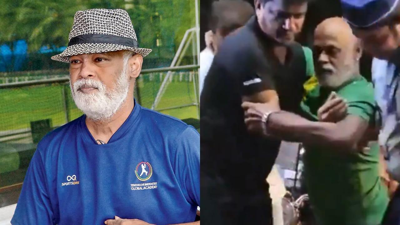 Cricketer Vinod Kambli struggles to walk; passers-by quickly come to his aid