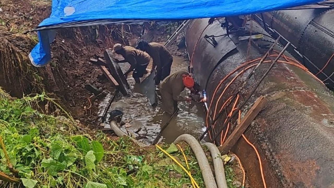 Tansa water pipeline repairs completed: BMC
