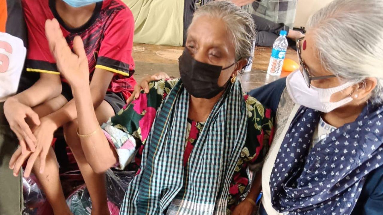 Annie Raja met survivors of Wayanad landslides