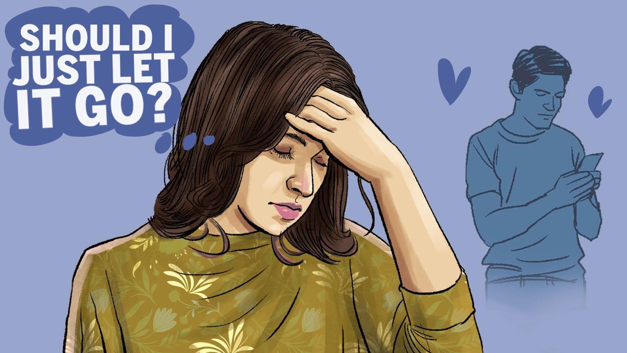 He’s been talking to another woman