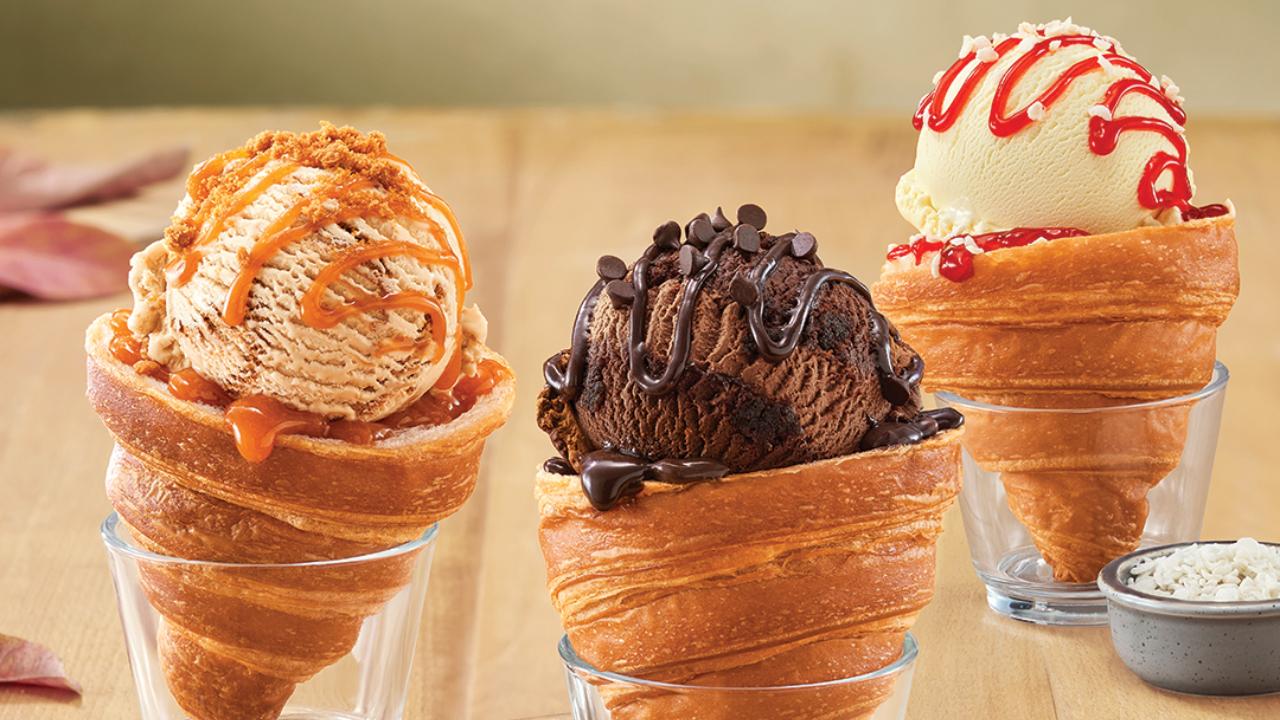 This festive season, Baskin Robbins has introduced a special dessert mashup: a warm, flaky croissant cone with cool, creamy ice cream.
Where: Baskin Robbins, Multiple Outlets