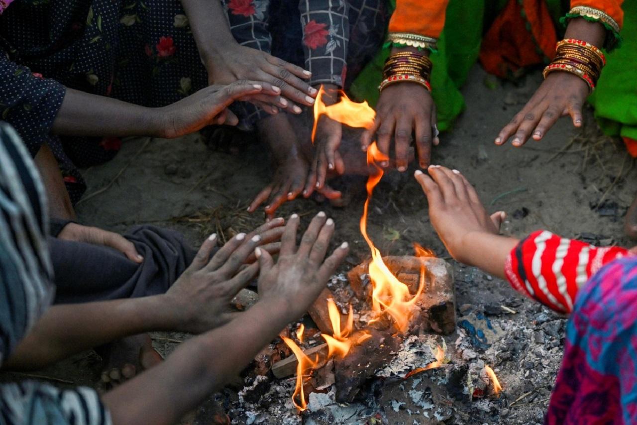 The city's Air Quality Index (AQI) stood at 222 around 9 am, according to Central Pollution Control Board data