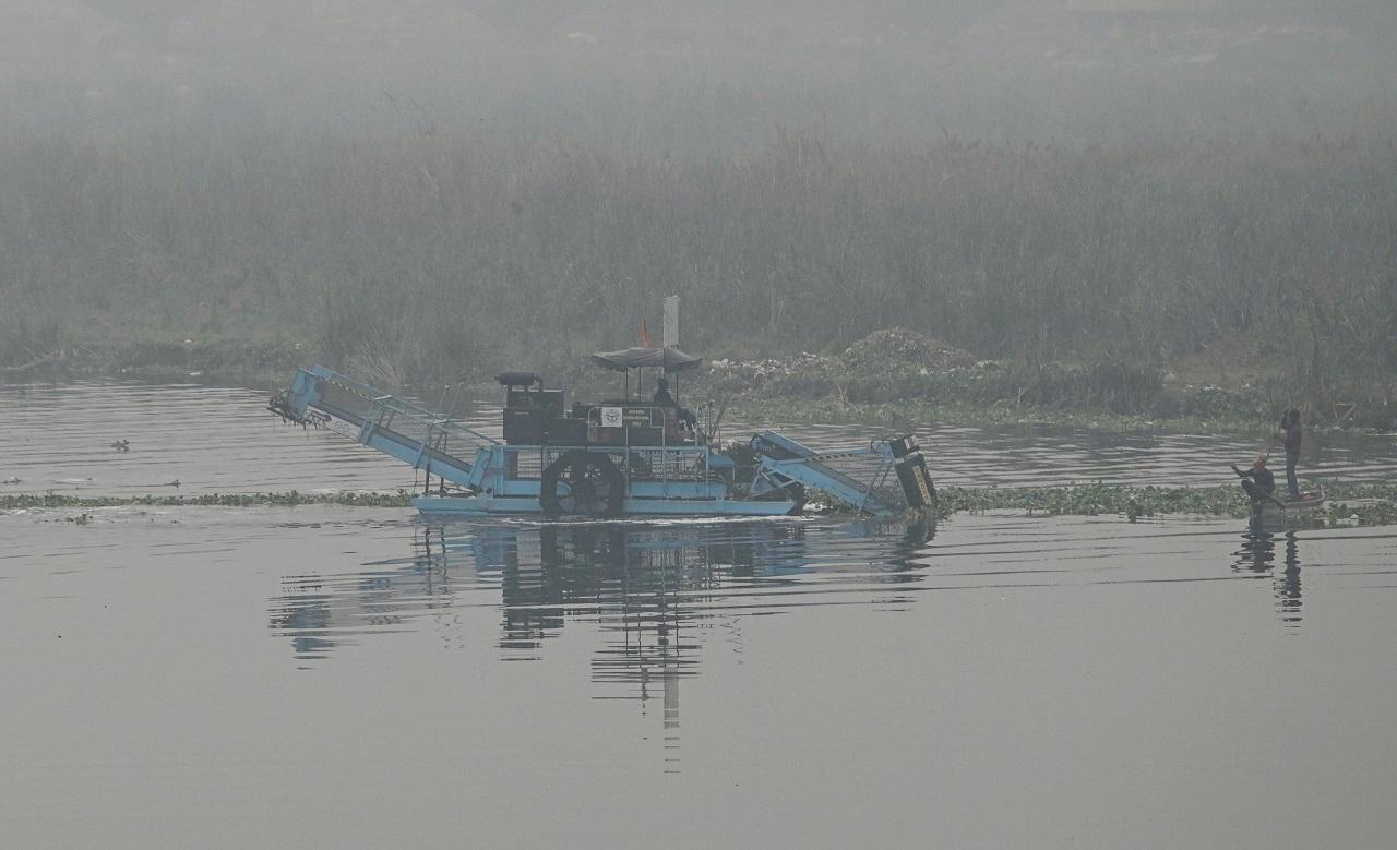 The minimum temperature was recorded at 8.2 degrees Celsius, a notch above normal, the IMD said
