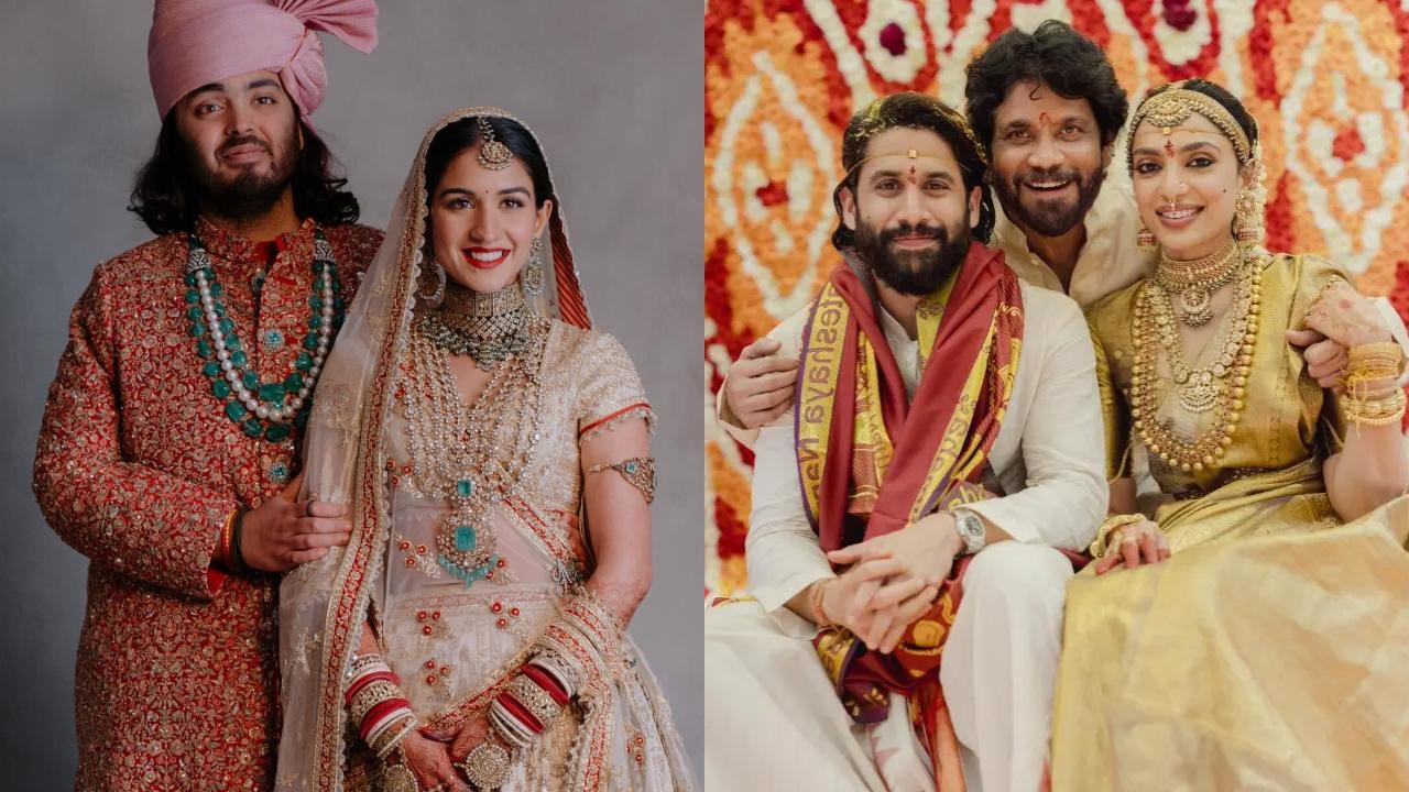 From Anant-Radhika to Naga Chaitanya-Sobhita, high profile weddings of the year