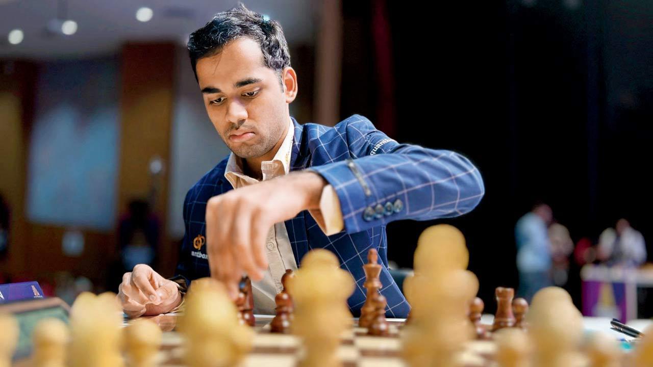 Erigaisi in joint lead at World rapid and blitz