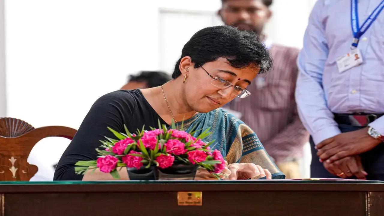 Delhi CM Atishi inaugurates flyover to ease traffic congestion