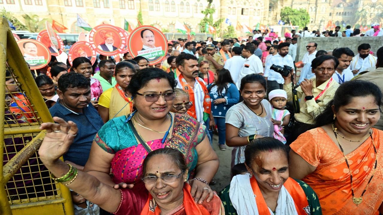 The oath-taking ceremony comes 10 days after the Mahayuti won the Maharashtra Assembly polls on November 23