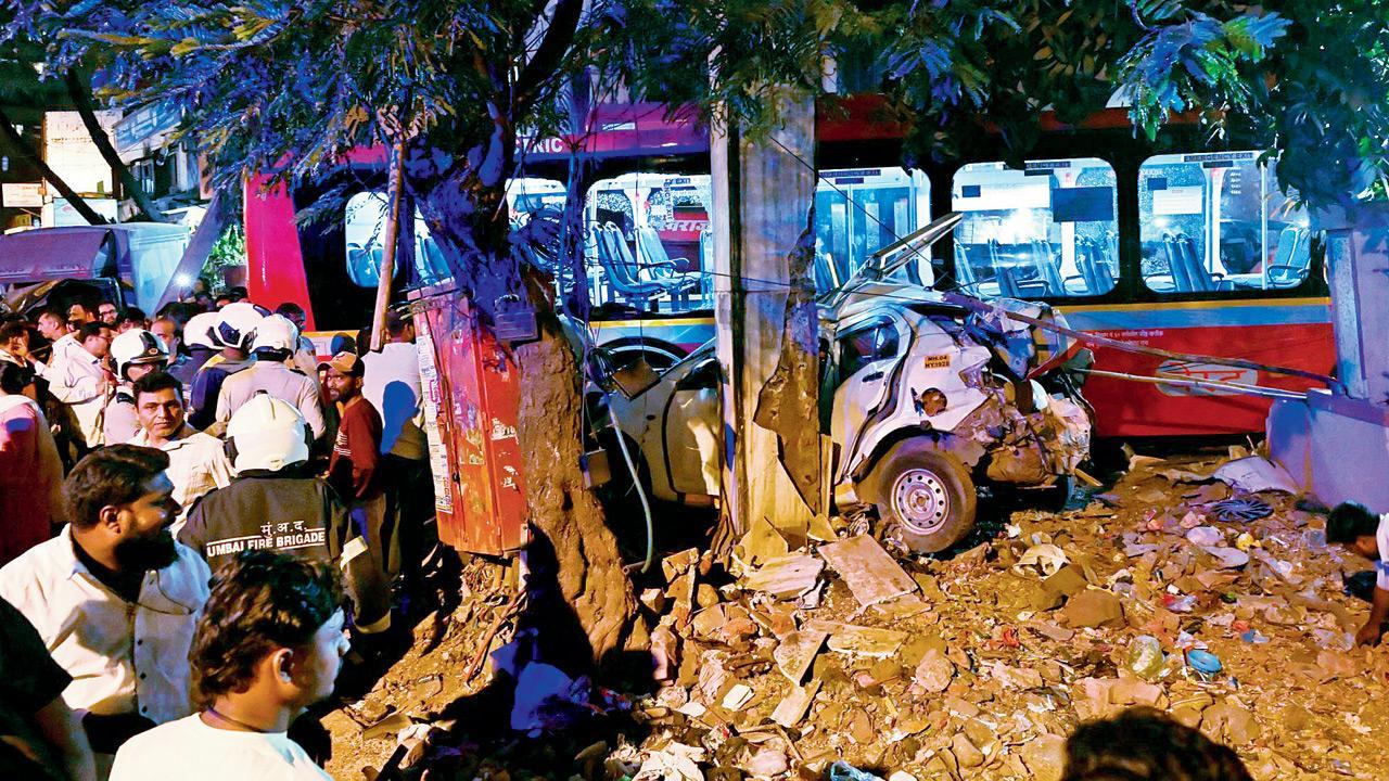 Kurla BEST bus crash: Driver seeks bail, claims mechanical fault in bus