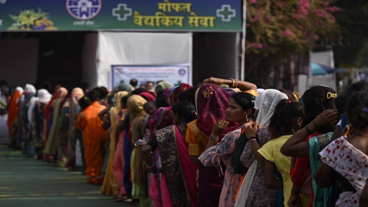 A free health camp has been organised at Chaitya Bhoomi  