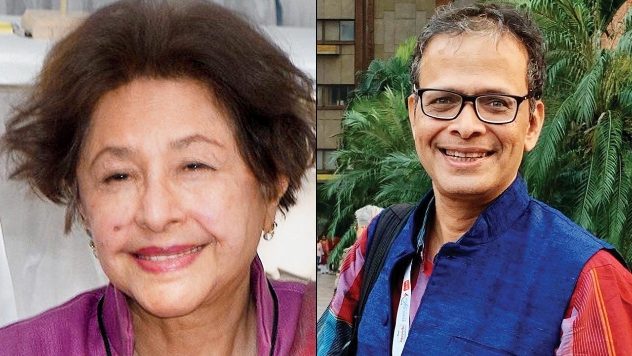 Bapsi Sidhwa. Pic Courtesy/Wikimedia Commons (right) Jerry Pinto