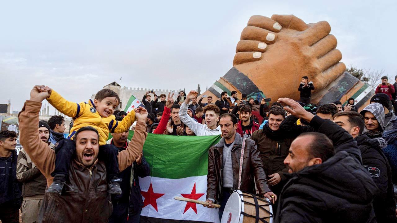 Bashar al-Assad flees country as opposition forces take charge