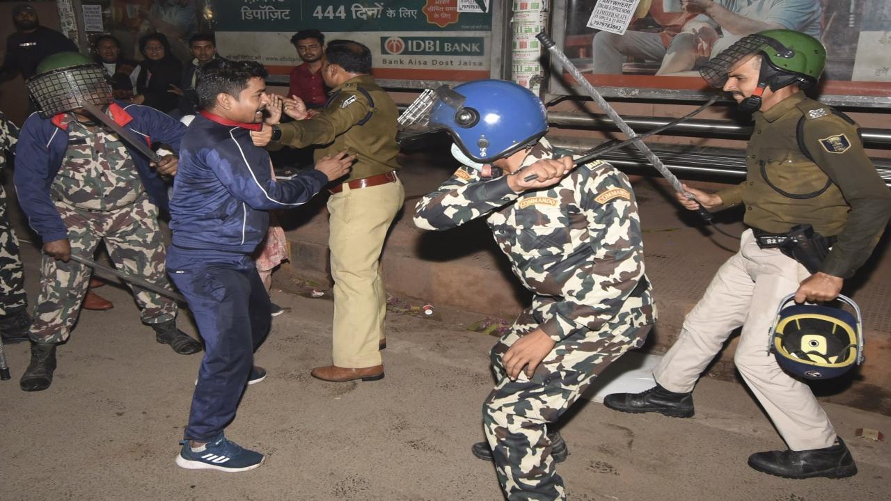 IN PHOTOS: Police lathi charge Bihar Public Service Commission aspirants
