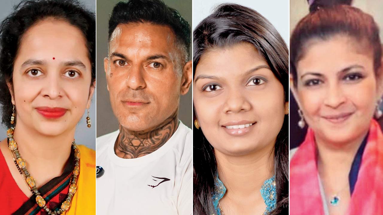 Vaishali Joshi, Jeff Bathija, Kajal Bhathena and Naazneen Ladak