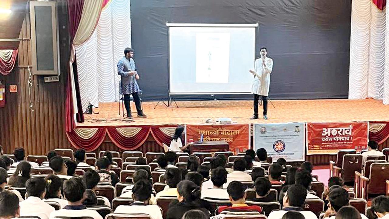 Chaitanya Prabhu at a  previous talk 