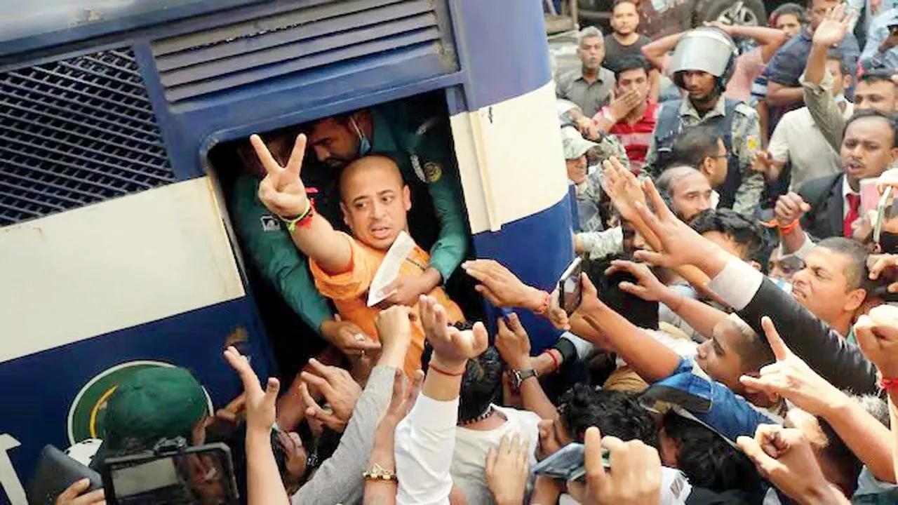 Bangladesh court keeps bail petition, refuses to advance hearing of Hindu monk