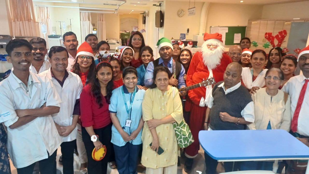 At Gleneagles Hospital Mumbai, we are committed to ensuring not just physical recovery but also emotional well-being. Initiatives like these help remind our patients that they are cared for in every way, says Dr. Bipin Chevale, CEO of Gleneagles Hospital Mumbai. Pic/Gleneagles Hospital Mumbai