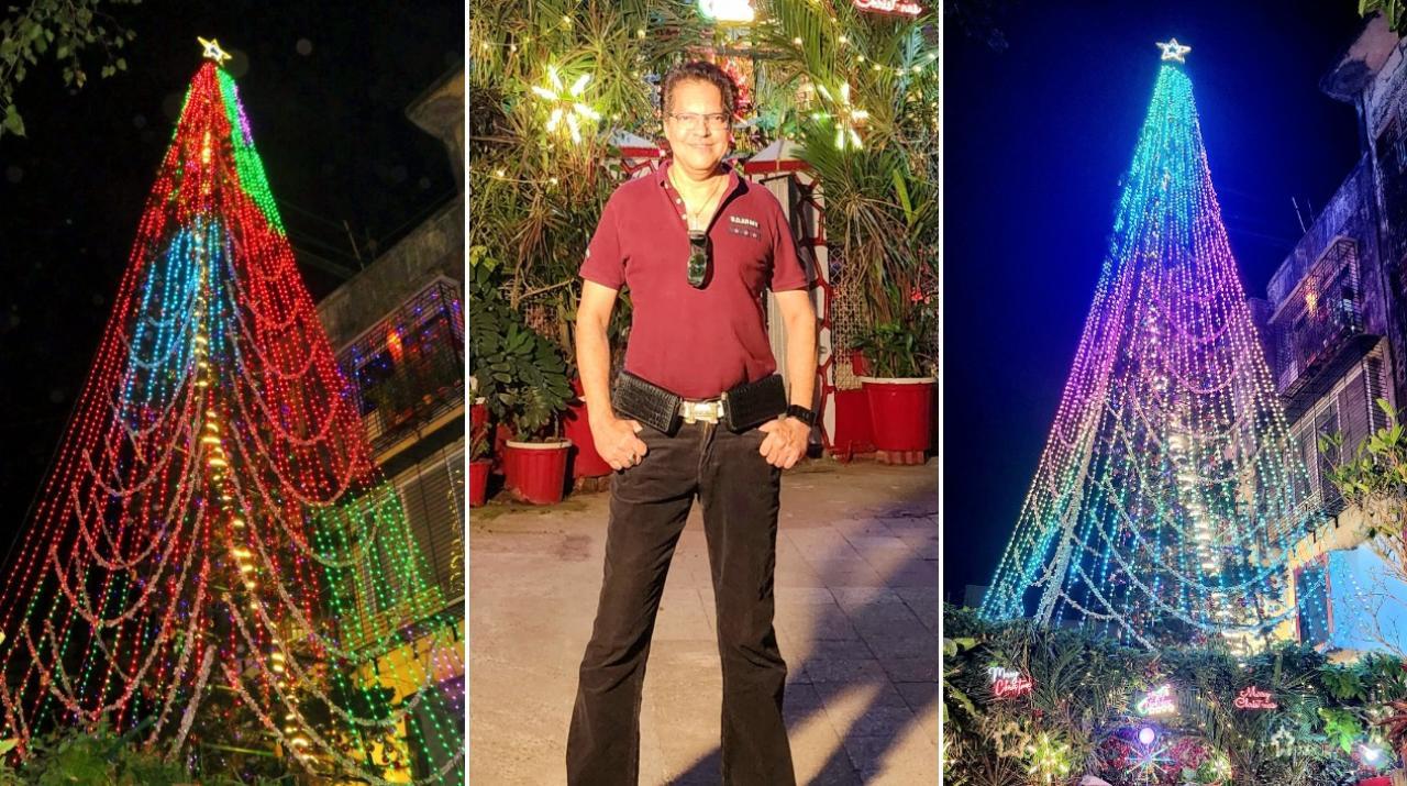 Mumbai man keeps 19-year-old promise with 70-foot Christmas tree