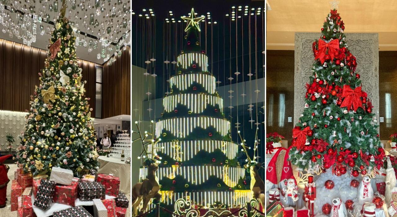 If you are out dining with friends and family, look out for these Christmas trees and decorations in Mumbai, and even Goa. Photos Courtesy: Special Arrangement
