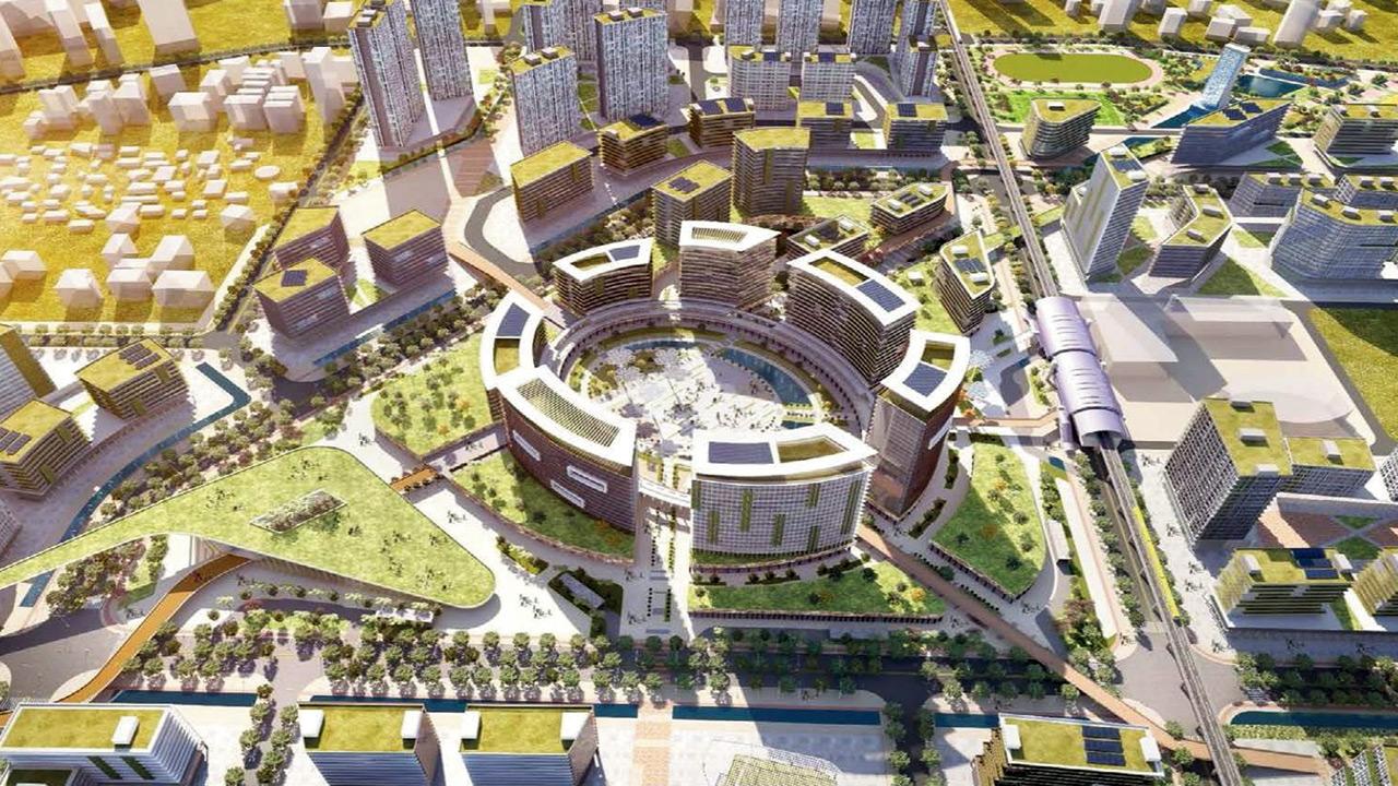 The Corporate Park is being built to make Navi Mumbai a viable finacial hub