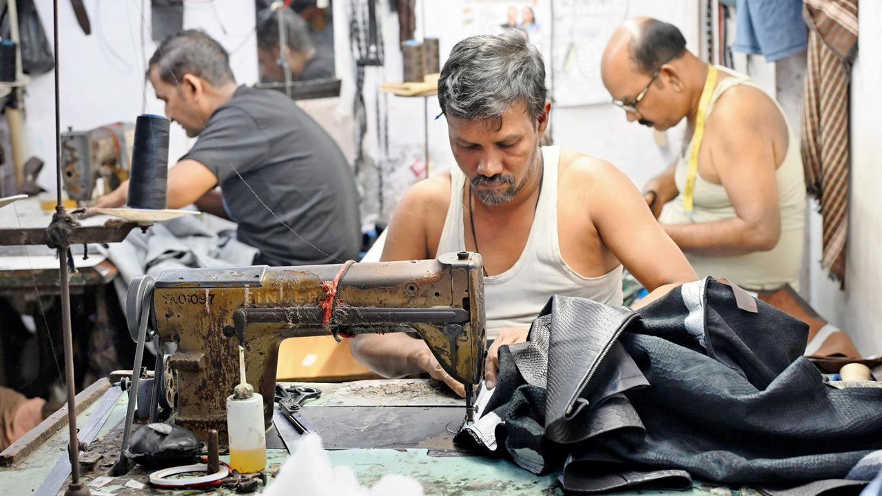 A small-scale garment factory in Dharavi. pics/Kirti Surve Parade