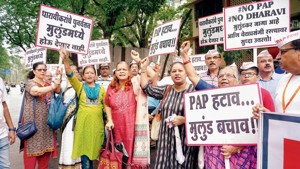 Dharavi rehabilitation: We are not against Dharavi residents, say Mulund, Malad and Kurla locals