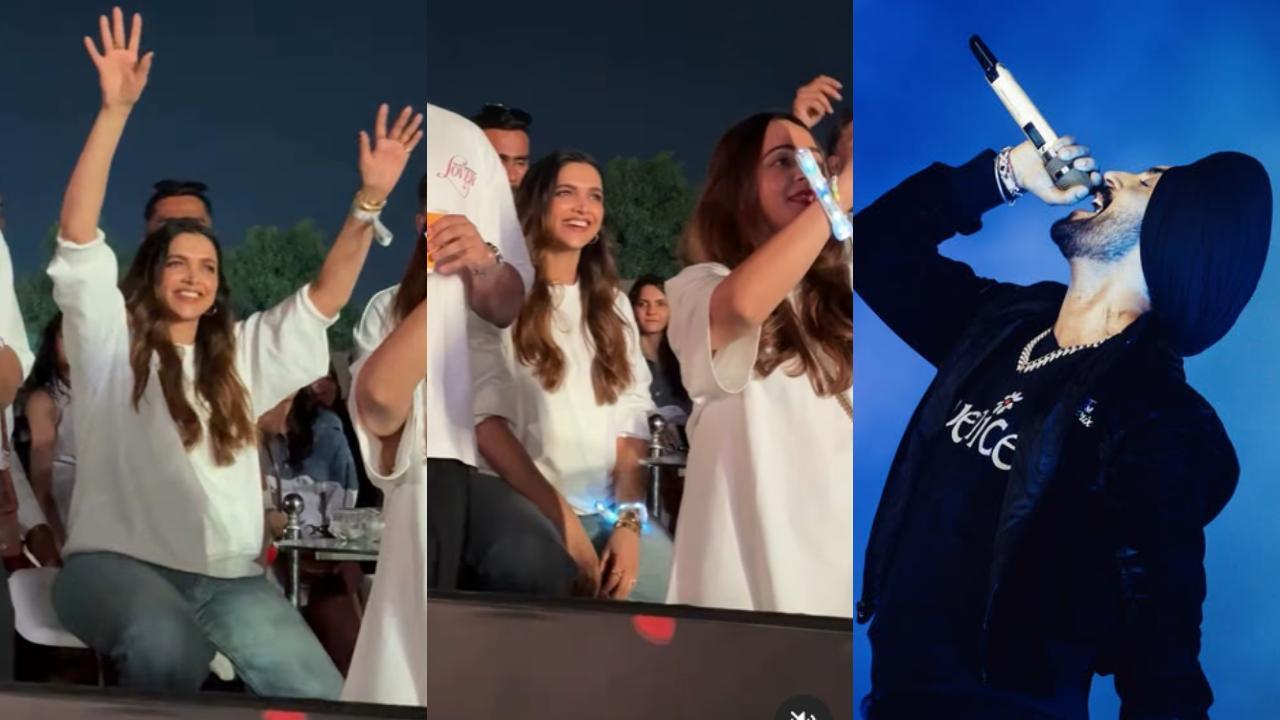 It takes a Diljit Dosanjh concert for Deepika Padukone to make her FIRST public appearance post delivery