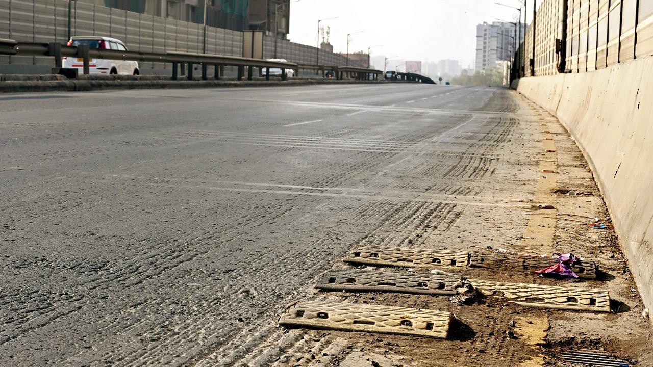 Rumblers on Ghatkopar-Mankhurd Link Road are toast after just three year