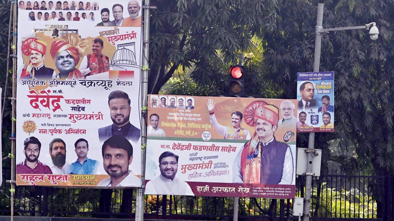 Thank you Mr Commissioner: BMC pulls down 1963 hoardings and posters following mid-day report, over 750 from near Azad Maidan alone