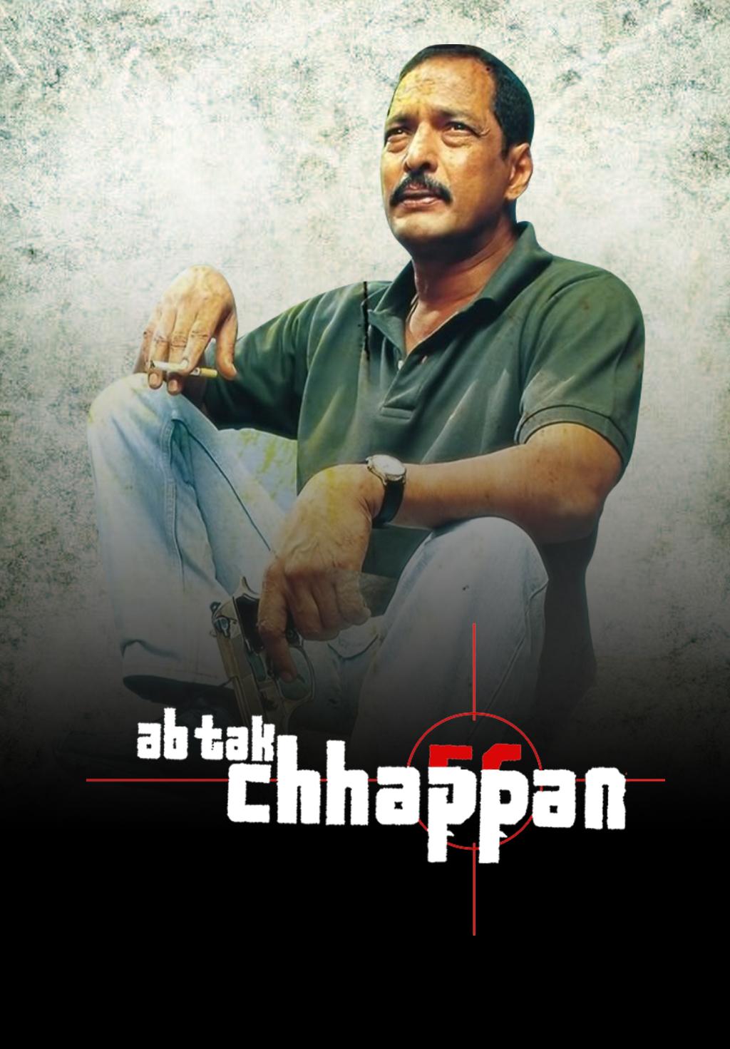 Ab Tak ChhappanIn Ab Tak Chhappan, Nana Patekar plays Inspector Sadhu Agashe, a member of the Mumbai Encounter Squad, famous for having killed 56 people in police encounters. He brought intensity and sheer seriousness to this role, delivering a top-notch performance.